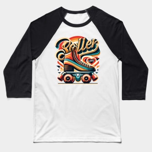 Roller Skates Baseball T-Shirt